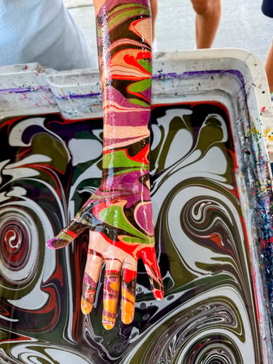 Gallery photo 4 of Body Marbling