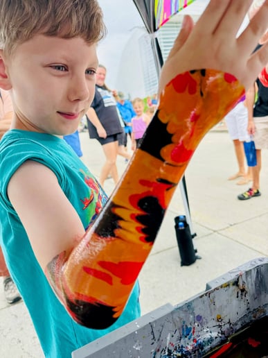 Gallery photo 5 of Body Marbling