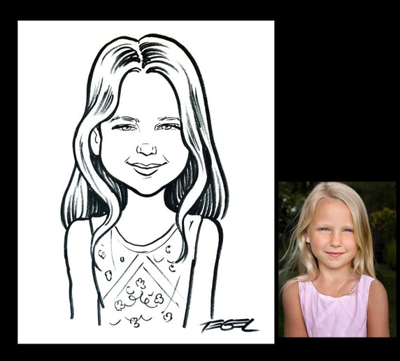 Gallery photo 7 of Bonzo Benny's Classy™ Caricature Stand®