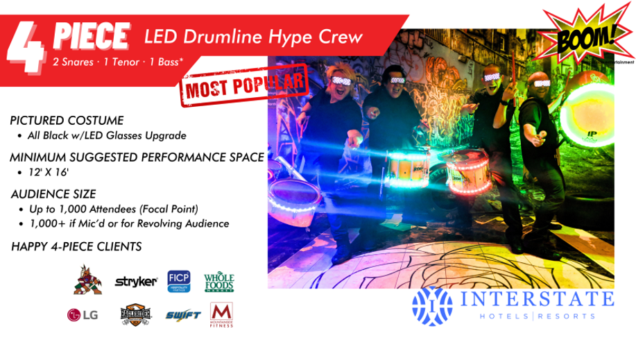 Gallery photo 13 of BOOM! Percussion Entertainment