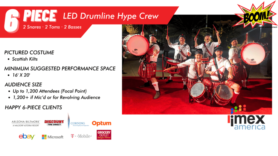 Gallery photo 20 of BOOM! Percussion Entertainment
