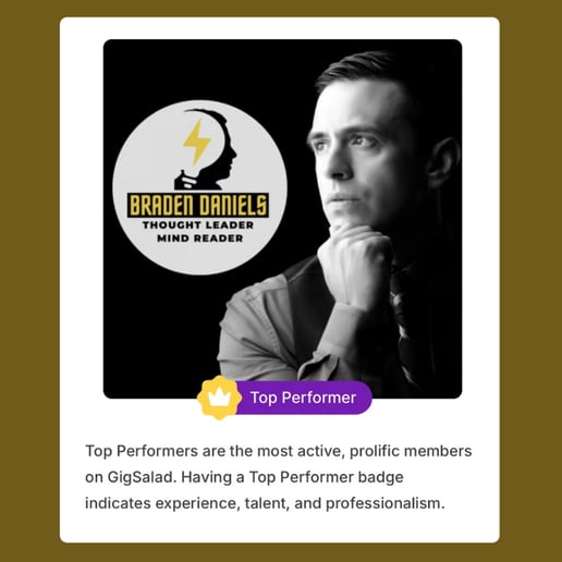 Gallery photo 11 of Braden Daniels Magic and Mystery