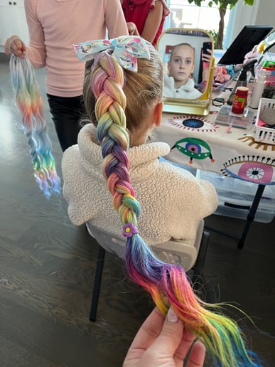 Gallery photo 5 of Braidapalooza Braids and Glitter Bar