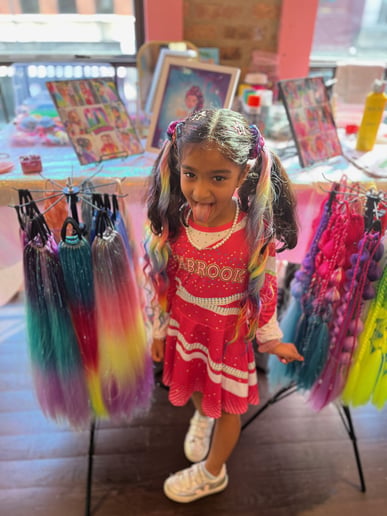 Gallery photo 7 of Braidapalooza Braids and Glitter Bar