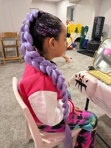 Gallery photo 6 of Braidapalooza Braids and Glitter Bar