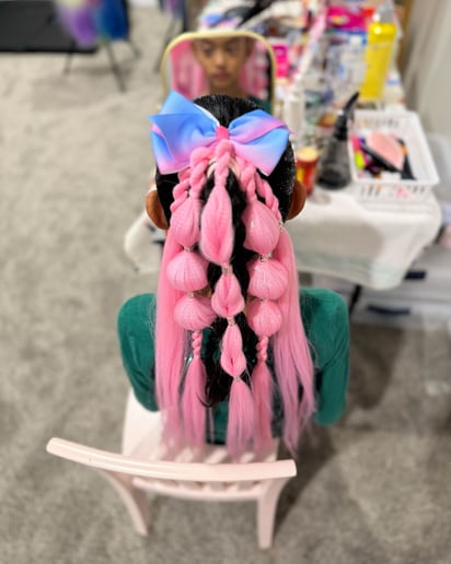 Gallery photo 10 of Braidapalooza Braids and Glitter Bar