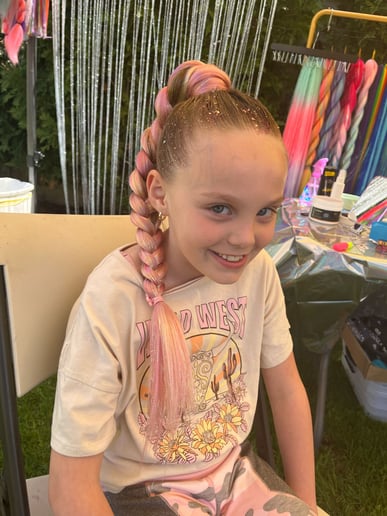Gallery photo 14 of Braidapalooza Braids and Glitter Bar