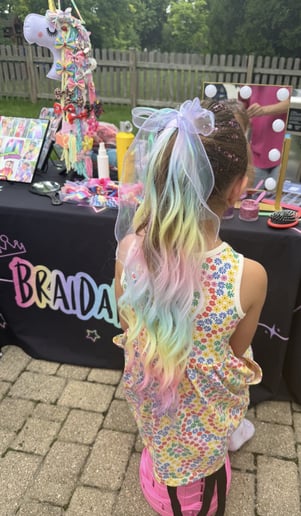 Gallery photo 2 of Braidapalooza Braids and Glitter Bar