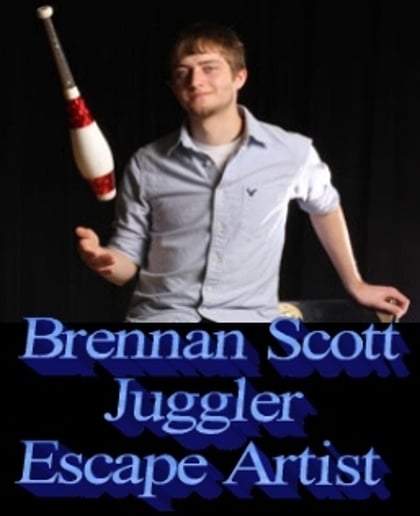 Gallery photo 2 of Brennan Scott- Juggler and Escape Artist