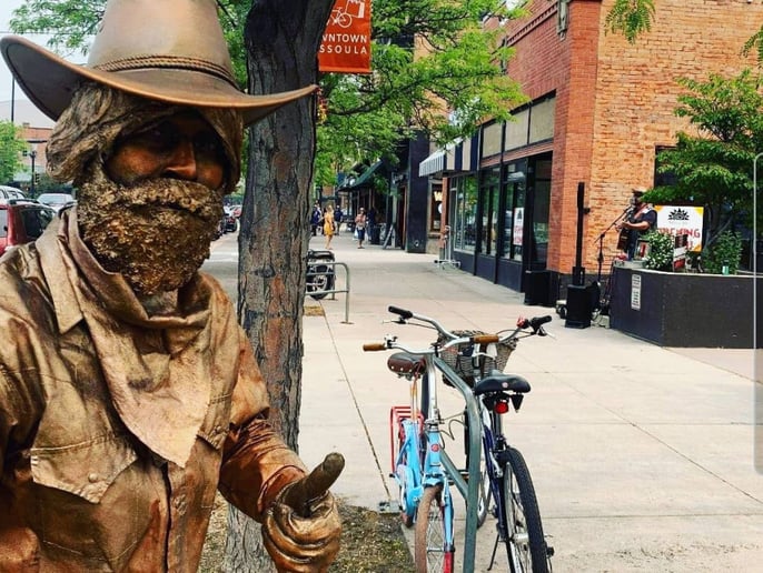 Gallery photo 3 of Bronze Cowboy