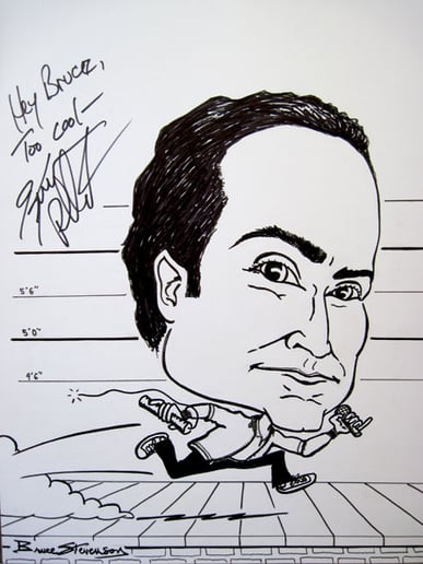 Gallery photo 3 of Bruce Stevenson - Caricaturist & Musician
