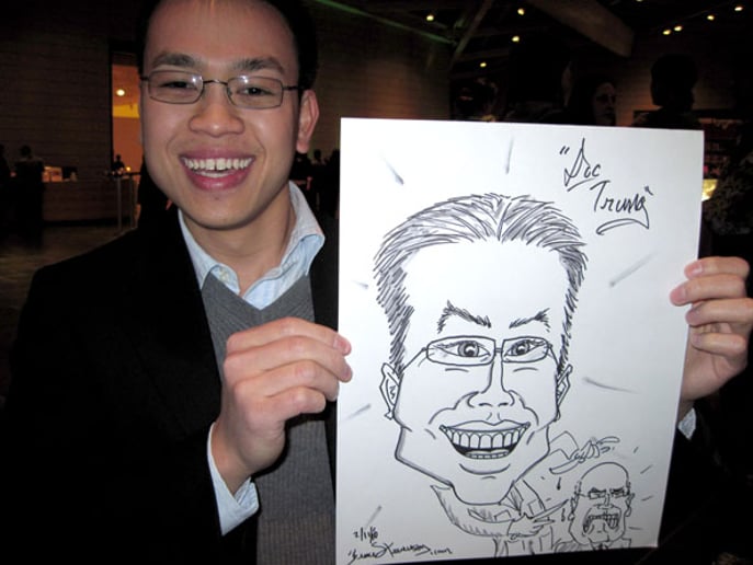 Gallery photo 4 of Bruce Stevenson - Caricaturist & Musician
