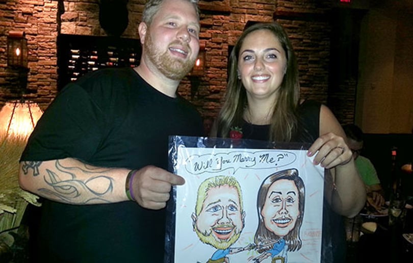 Gallery photo 6 of Bruce Stevenson - Caricaturist & Musician