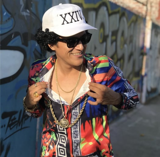 Gallery photo 5 of Johnny Rico as Bruno Mars