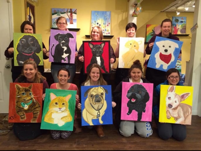Gallery photo 2 of Brush Strokes Art Studio
