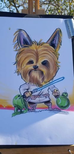 Gallery photo 3 of Brushstroke Caricatures