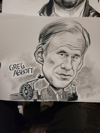 Gallery photo 2 of Brushstroke Caricatures