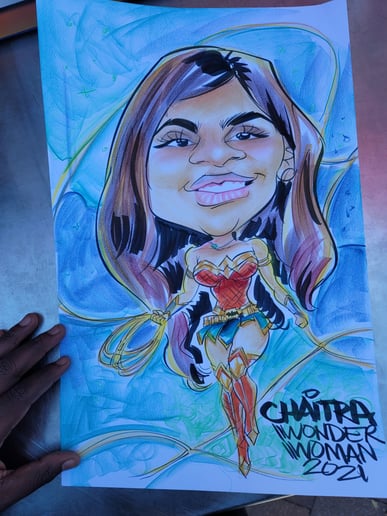 Gallery photo 10 of Brushstroke Caricatures