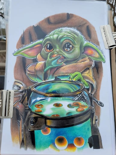 Gallery photo 6 of Brushstroke Caricatures
