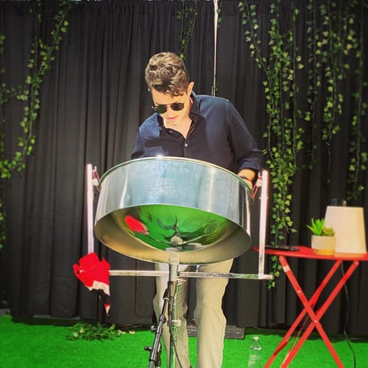 Gallery photo 1 of Bryan Garbe - Steel Drum Artist