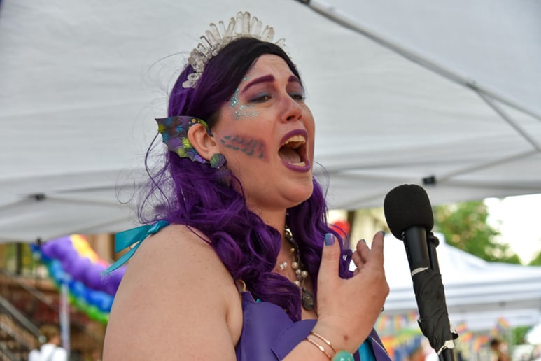 Gallery photo 3 of Buoy, the Brooklyn Mermaid