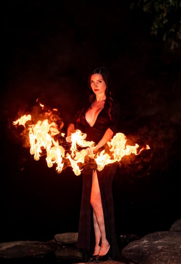Gallery photo 3 of Fire & Sideshow Performer