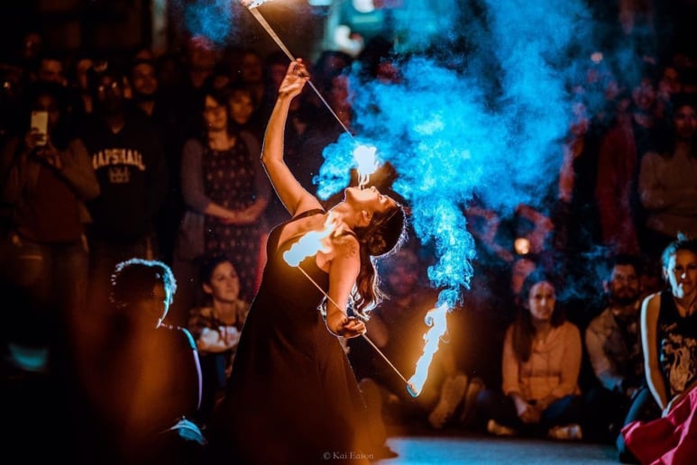 Gallery photo 6 of Fire & Sideshow Performer