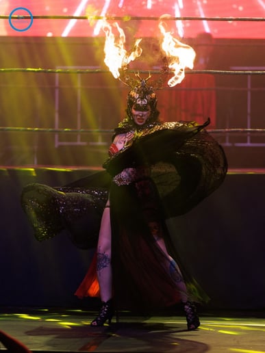 Gallery photo 6 of Lily Misfit Burlesque/Fire Performance