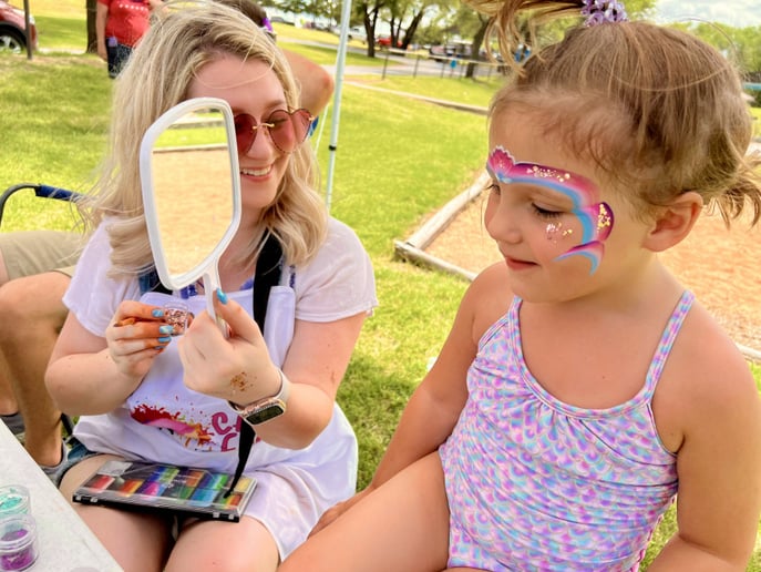 Gallery photo 1 of Cake Face Face Painting