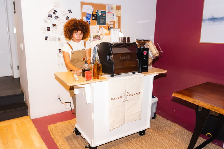 Gallery photo 1 of Calor Coffee | Mobile Coffee Cart