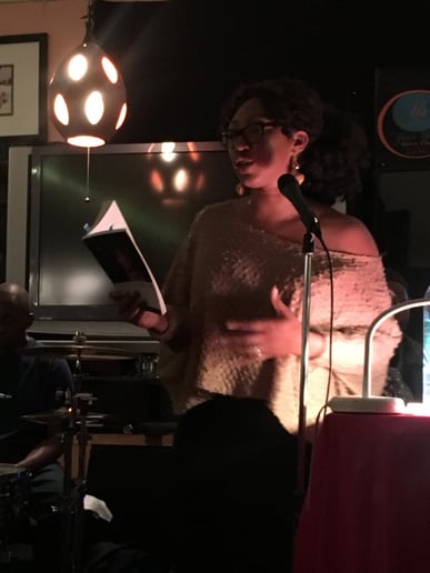 Gallery photo 9 of Camari - Typewriter Poet, Poetry Reading