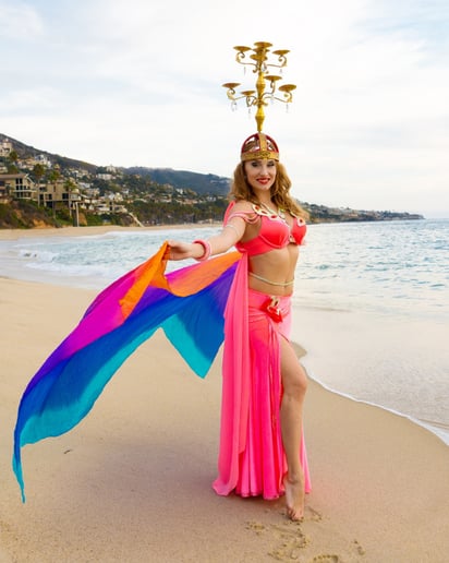 Gallery photo 7 of Camila Belly Dance and Light Show