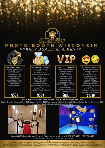 Gallery photo 2 of Candid 360 Photo Booth Wisconsin