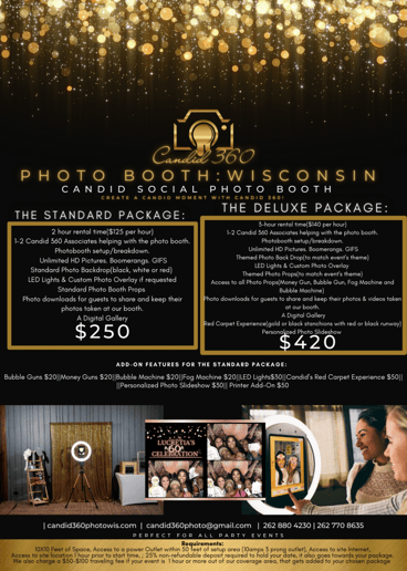 Gallery photo 3 of Candid 360 Photo Booth Wisconsin
