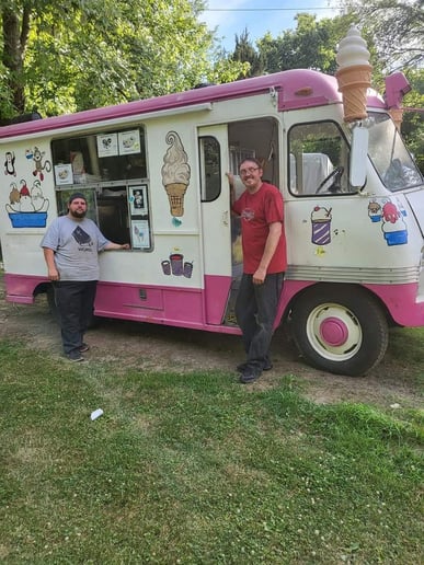 Gallery photo 3 of Captain Frosty Ice Cream Service Truck