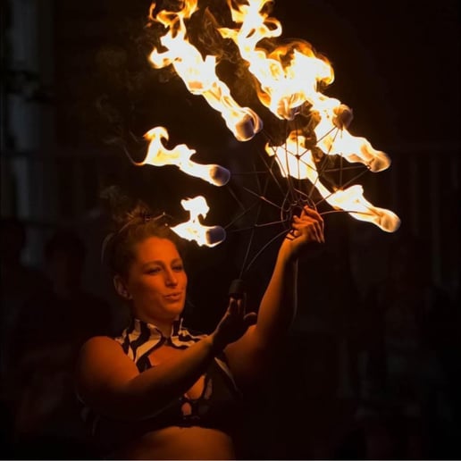 Gallery photo 1 of Captain Sparkle Fire Performance