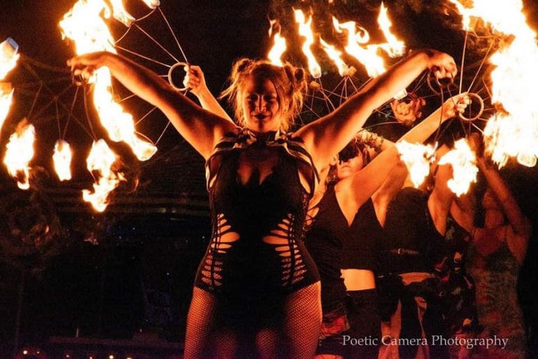 Gallery photo 3 of Captain Sparkle Fire Performance
