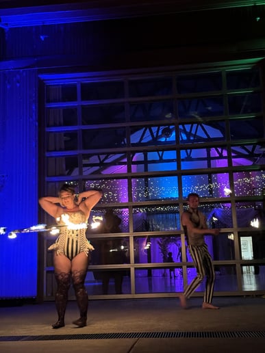 Gallery photo 4 of Captain Sparkle Fire Performance
