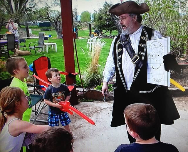 Gallery photo 3 of Captain Squirrel Pirate Magician