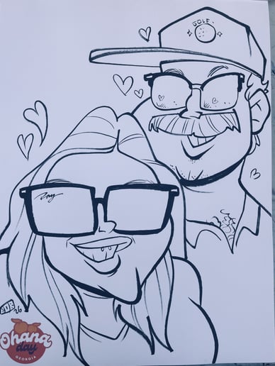 Gallery photo 1 of Caricature Artist, Bob Morris