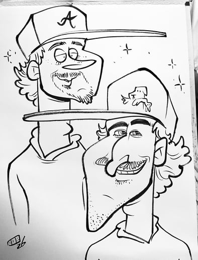 Gallery photo 2 of Caricature Artist, Bob Morris