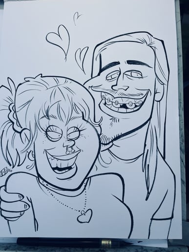 Gallery photo 5 of Caricature Artist, Bob Morris