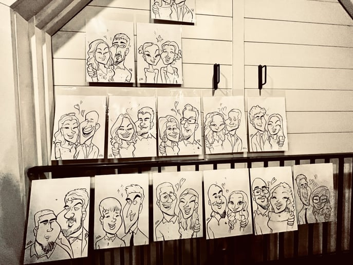 Gallery photo 7 of Caricature Artist, Bob Morris
