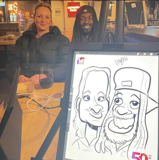 Gallery photo 6 of Caricature Artist for Special Events