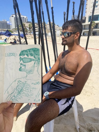 Gallery photo 1 of Caricature Artist, Kyle Levy