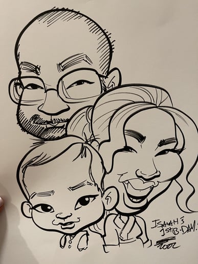 Gallery photo 2 of Caricature Dan