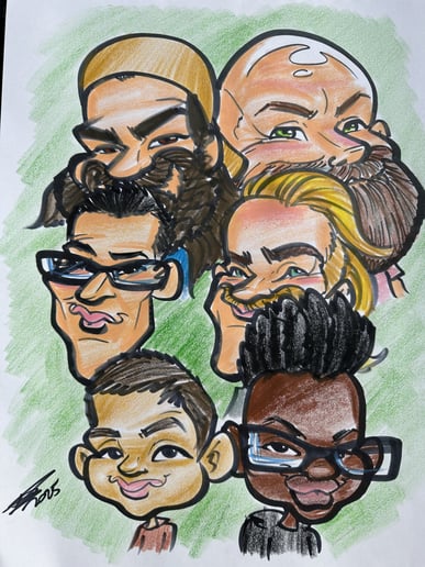 Gallery photo 4 of Caricature Dan