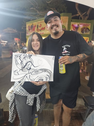 Gallery photo 1 of CartoonCaravan, Caricatures by Ben