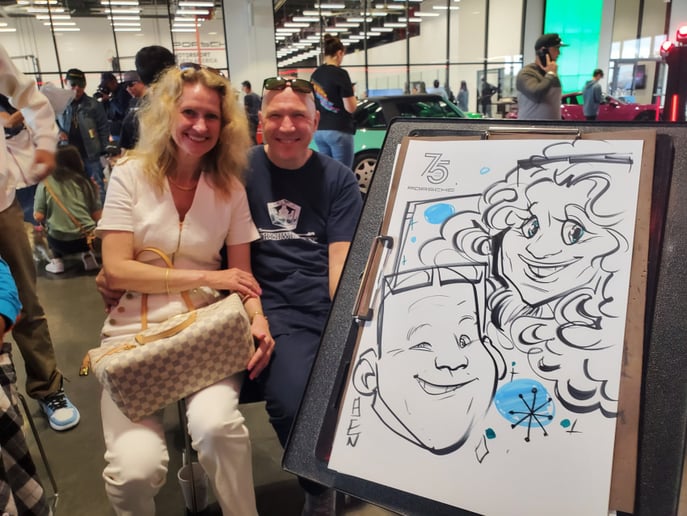 Gallery photo 5 of CartoonCaravan, Caricatures by Ben