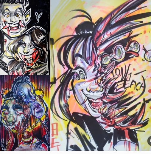 Gallery photo 9 of CartoonCaravan, Caricatures by Ben
